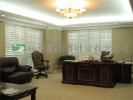 Interior wooden shutters